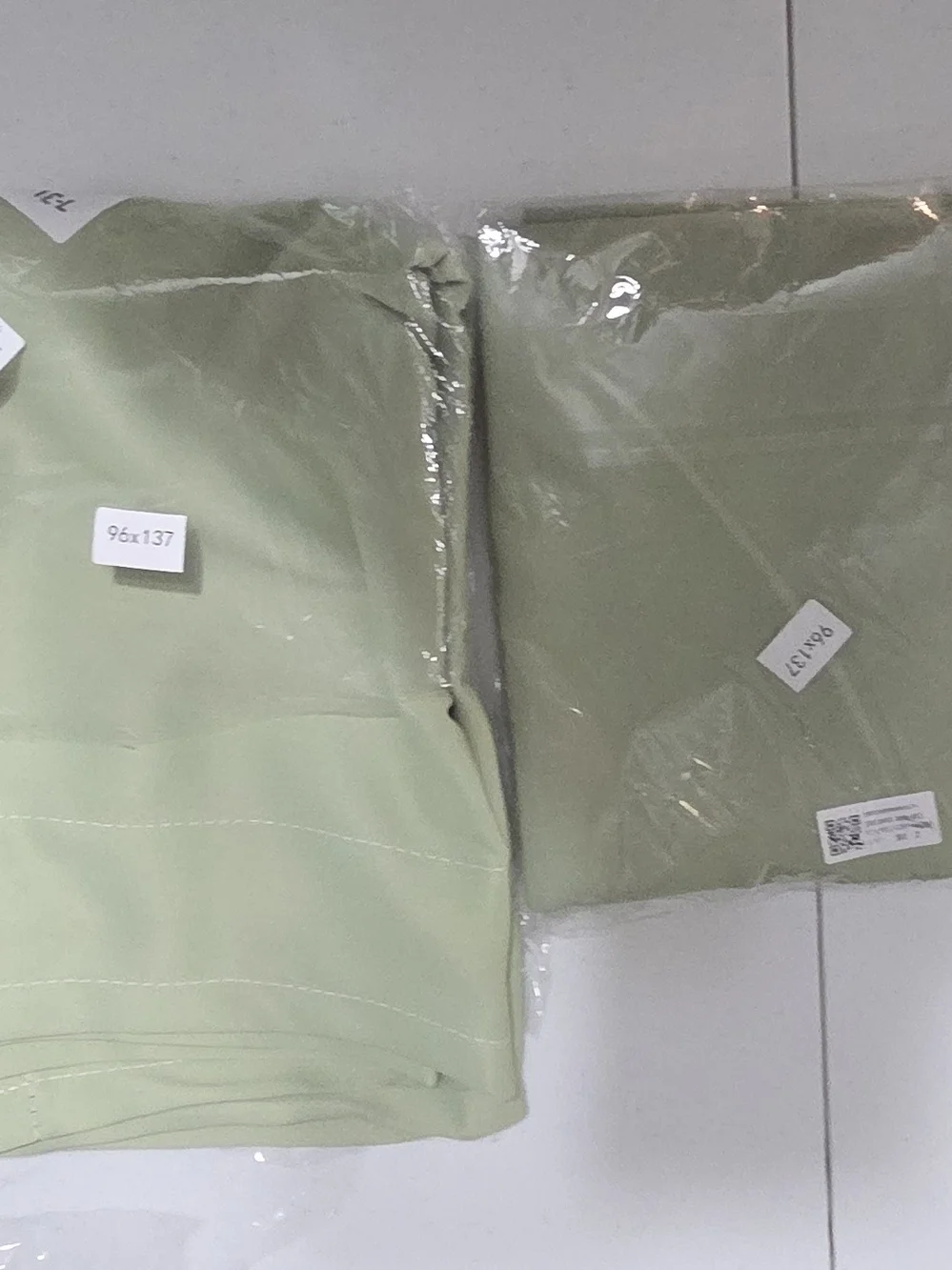 no brand light green